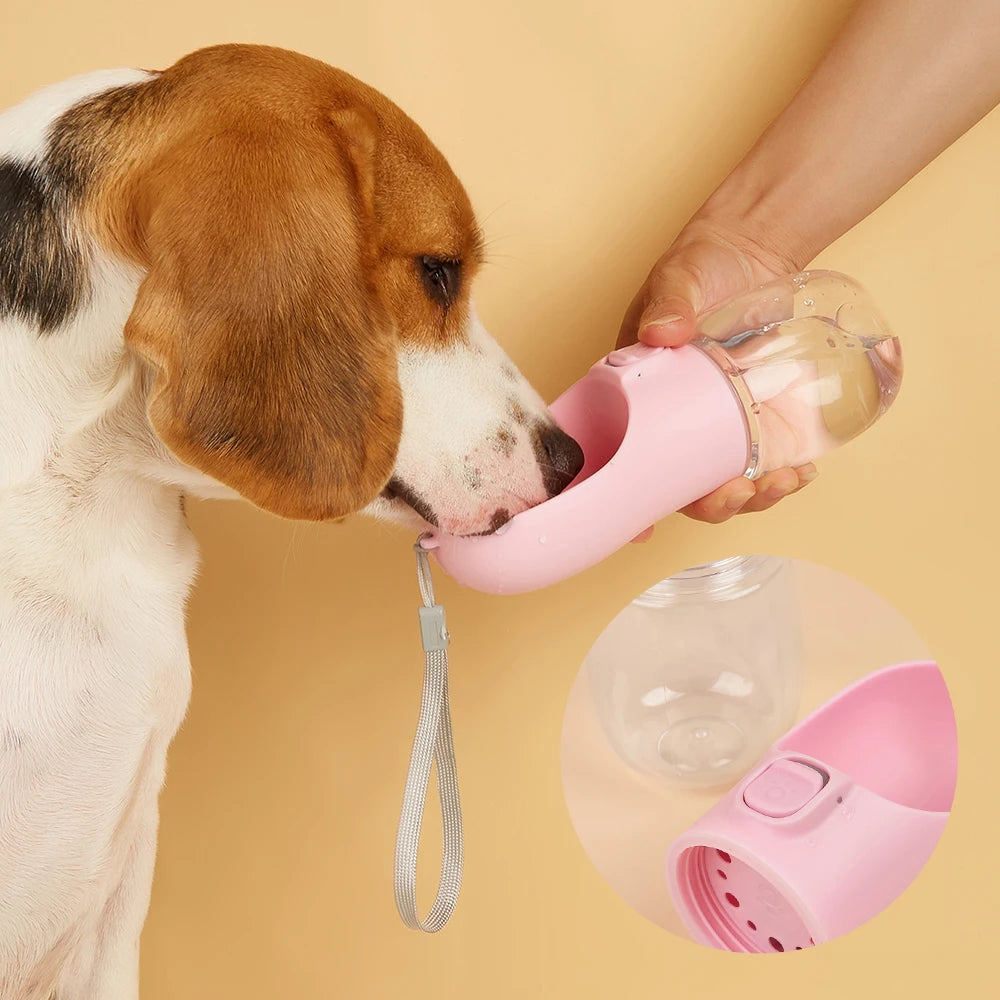 Dog Water Bottle for Pet Dogs, Cats Water Feeder Bowls Outdoor Travel Leakproof Puppy Drinking Container For Any Dog, Cat